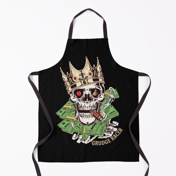 Item preview, King Grudge Racer Skull Driver Racing Drag Racing Gamble Street Race Bet Money Motorsports Race Track designed and sold by CarantinedChaos.