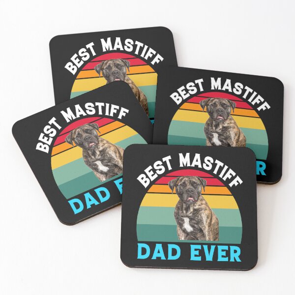 Artikelvorschau, Bullmastiff-Hundegeschenk Bester Mastiff-Papa aller Zeiten entworfen und verkauft von fantasticdesign.