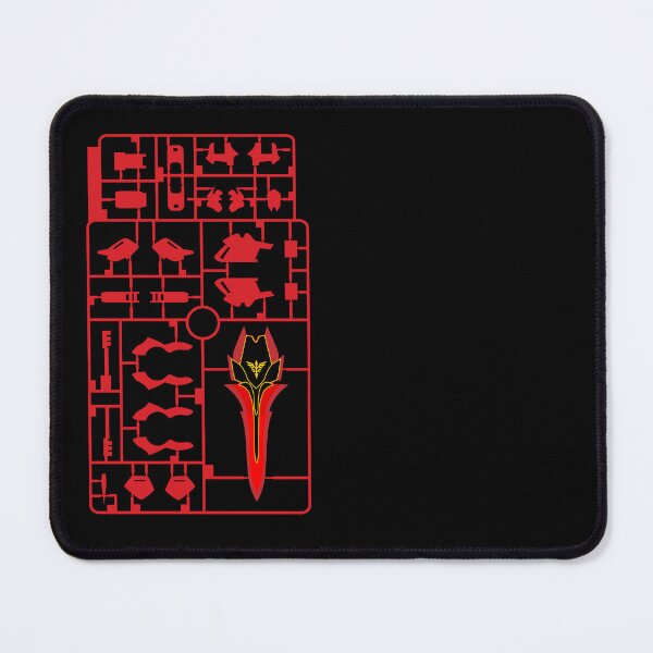 Item preview, Sinanju Sieg Zeon Gundam Red Gunpla Mecha Runner designed and sold by graphicsbuddy.