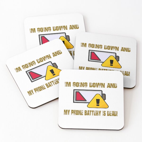 Item preview,  MY PHONE BATTERY IS DEAD designed and sold by TILAL MOHAMMED.