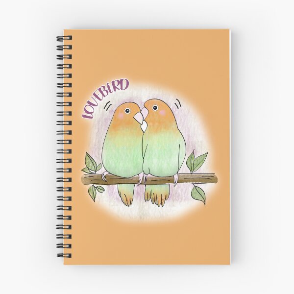 Item preview, Cute Lovebird designed and sold by PerlaDesignArt.