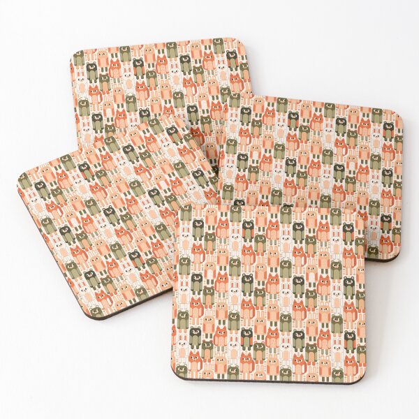 Item preview, Geometric cute forest animals designed and sold by Capictures.