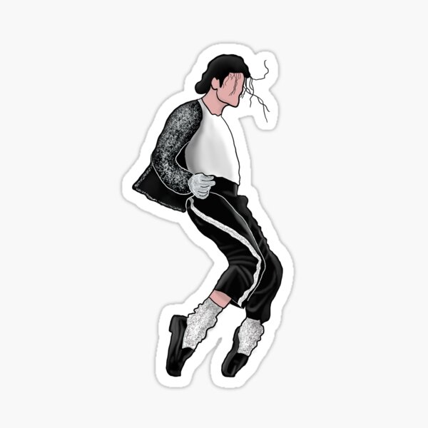 Michael Jackson Moonwalker Dance vinyl sticker / printed vinyl decal