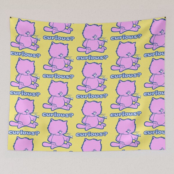 Item preview, CURIOUS KITTY designed and sold by bdmgraphics.