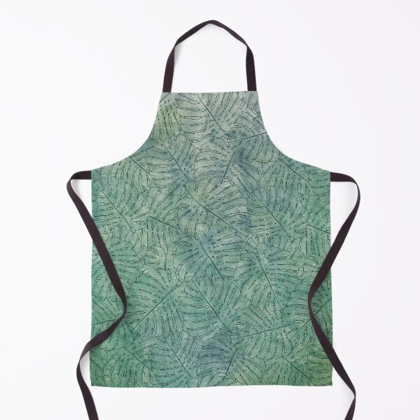 Item preview, Monstera Allover green designed and sold by Zohreh Designs.