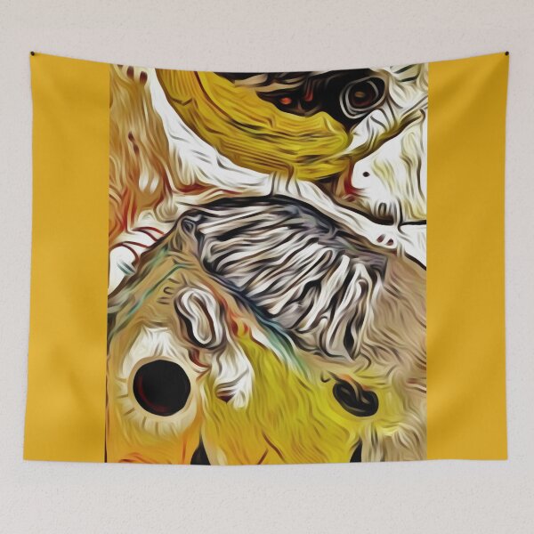 Item preview, Acrylic collage abstract designed and sold by AnnabellaRh.