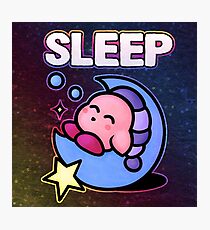 Kirby Sleep Photographic Print