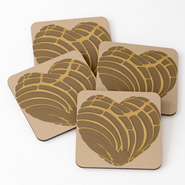 Item preview, Chocolate Heart Concha designed and sold by STrev-Stickers.