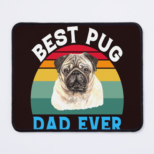 Item preview, Pug Dog Owner Design Best Pug Dad Ever designed and sold by fantasticdesign.