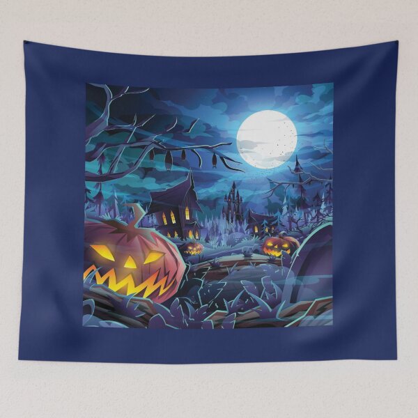 Item preview, Full Moon Halloween Night Classical designed and sold by Sam-DesignMart.