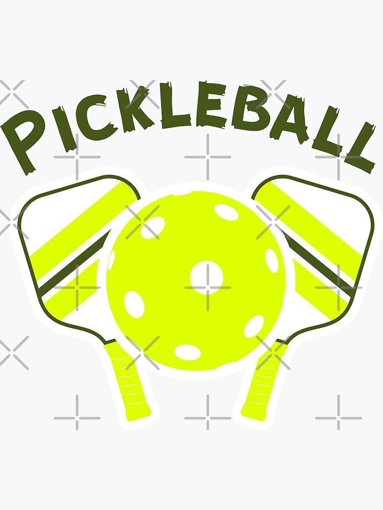 "Funny PickleBall" Sticker for Sale by AWARENEX Redbubble