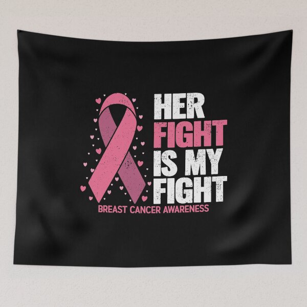 Item preview, Breast Cancer Her Fight is My Fight Breast Cancer Awareness designed and sold by Go-Fun.