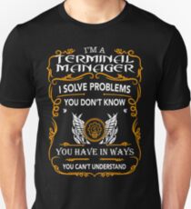 TERMINAL MANAGER Unisex T-Shirt
