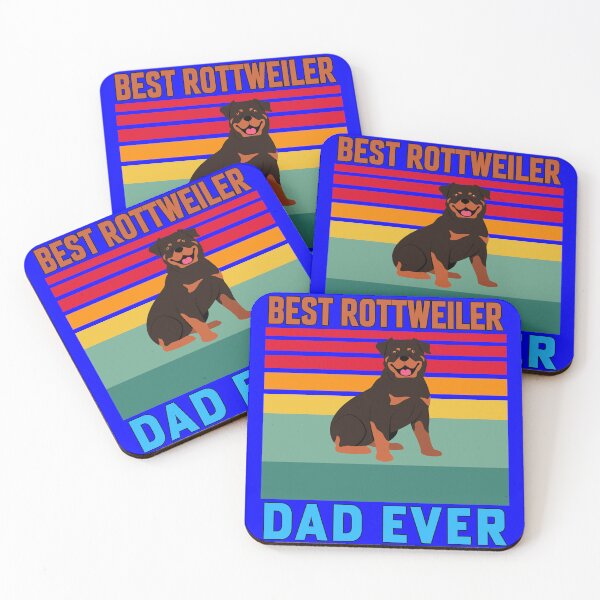 Item preview, Rottweiler Dog Owner Best Rottweiler Dad Ever designed and sold by fantasticdesign.
