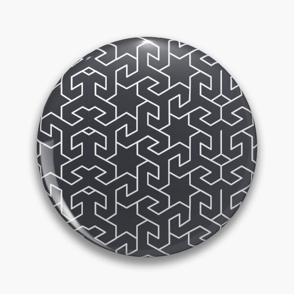 Item preview, Geometric Calligraphy Oriental black and white Pattern  designed and sold by Ay-mane.