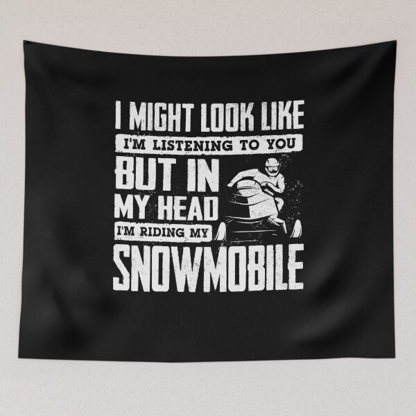 Item preview, Snowmobile Riding Snowmobiling Snowmobiler Funny Quote designed and sold by ShopTheStyle.