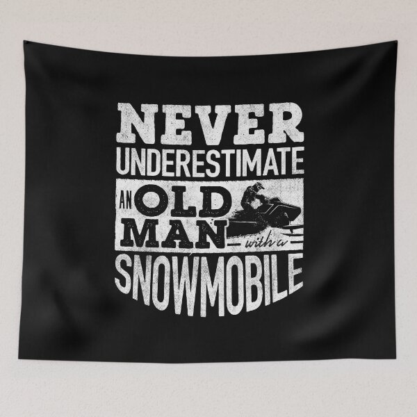 Item preview, Snowmobile Riding Snowmobiling Snowmobiler Old Man Funny designed and sold by ShopTheStyle.