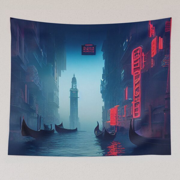 Item preview, Venice Steampunk Neon Style designed and sold by Bratak.