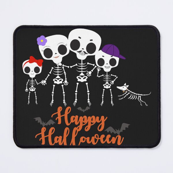 Item preview, Spooky skeleton and dog family. Happy Halloween designed and sold by Doggymadness.