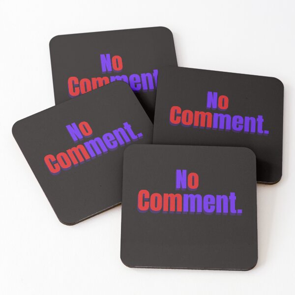 Item preview, No Comment. Tshirts  designed and sold by Shevonda Thomas.