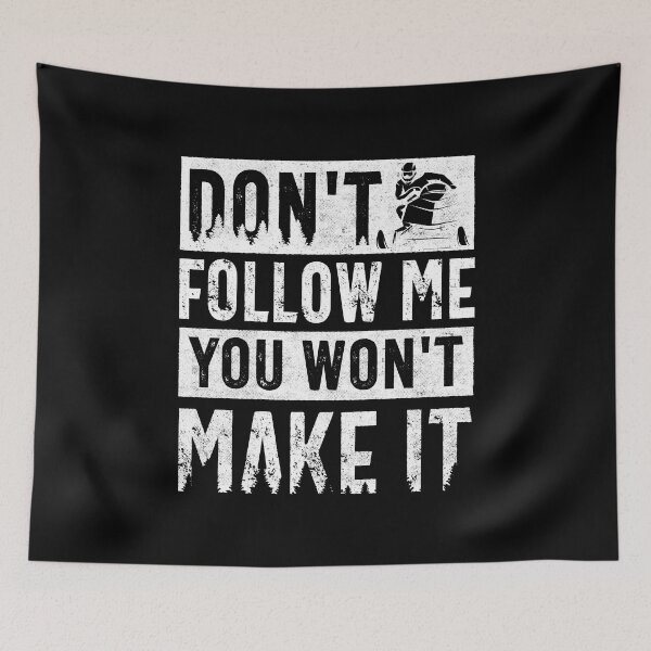 Item preview, Snowmobile Riding Snowmobiling Dont Follow Me Funny designed and sold by ShopTheStyle.
