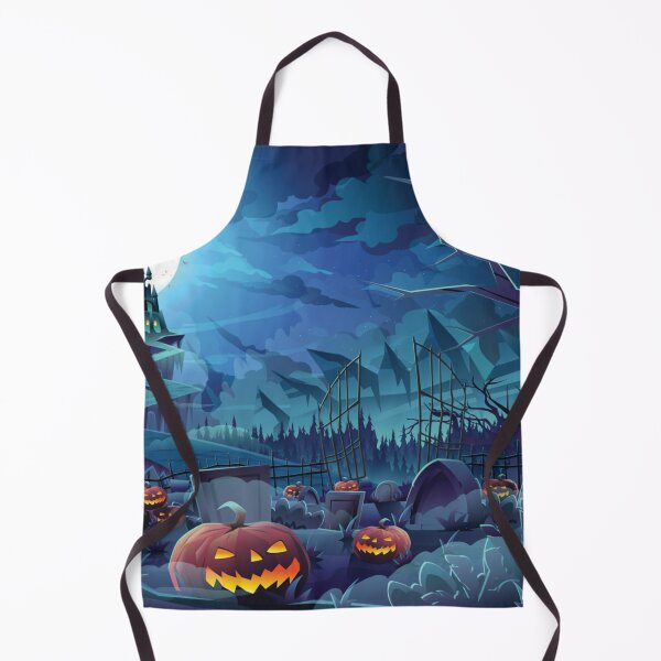 Item preview, Happy Pumpkins On A Beautiful Halloween Night designed and sold by Sam-DesignMart.