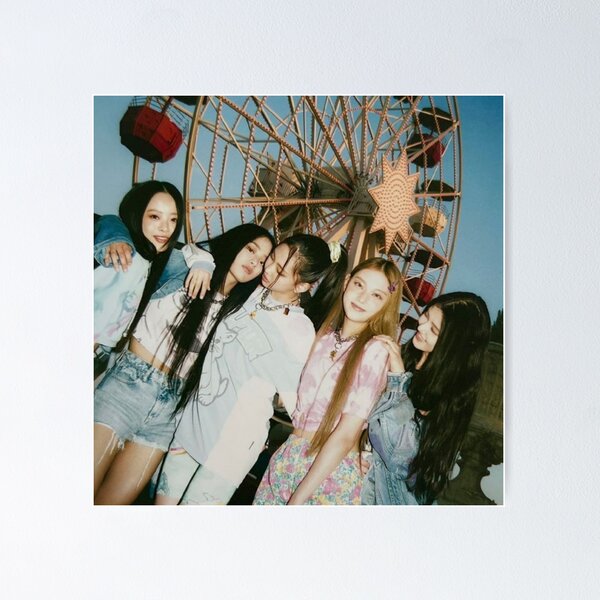 Item preview, Newjeans ot5 at the amusement park  designed and sold by Bubleseok7.
