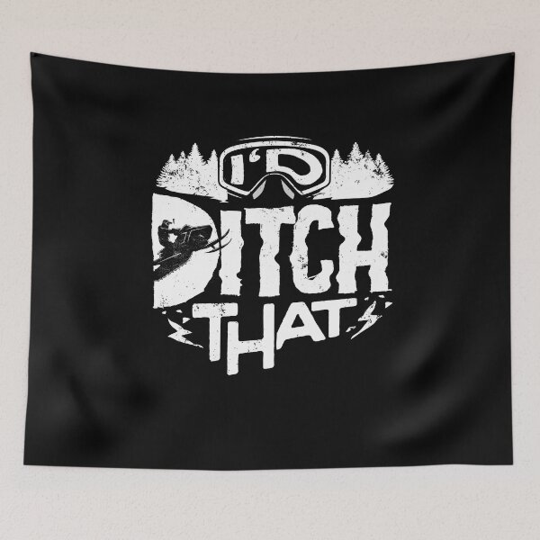 Item preview, Snowmobile Riding Snowmobiling I'd Ditch That Funny designed and sold by ShopTheStyle.