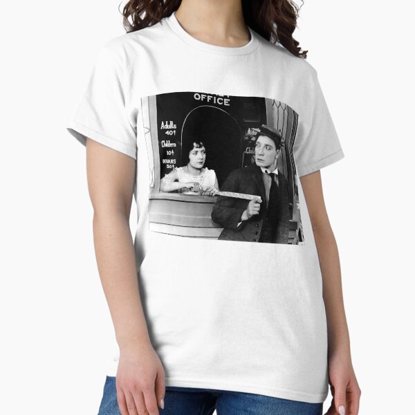Buster Keaton at the Movies Classic T-Shirt