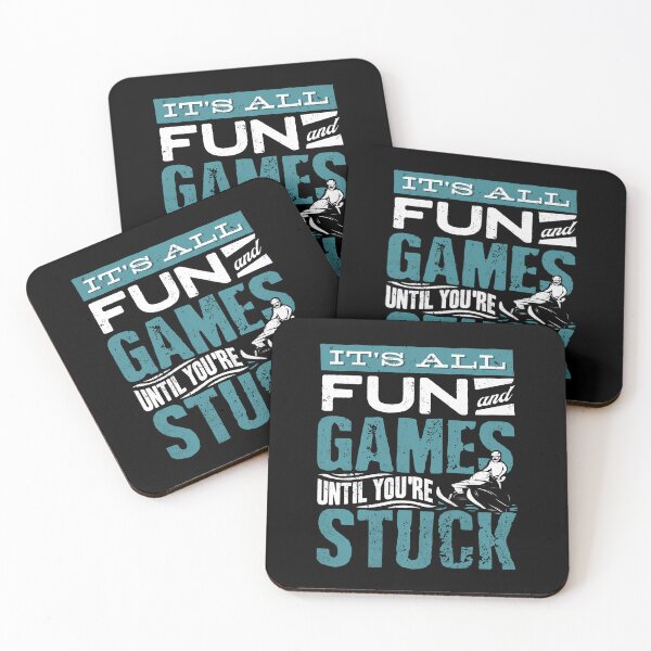 Item preview, Snowmobile Riding Snowmobiling Its All Fun And Games Funny designed and sold by ShopTheStyle.