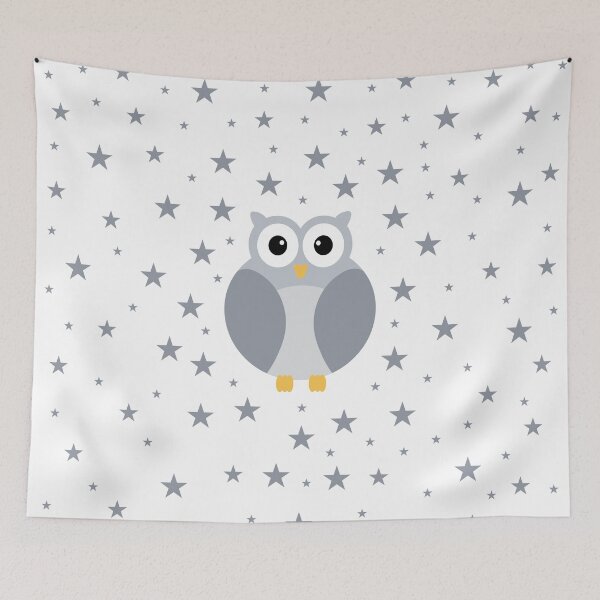 Item preview, Cute Adorable Night Owl Bird designed and sold by SherabArts.
