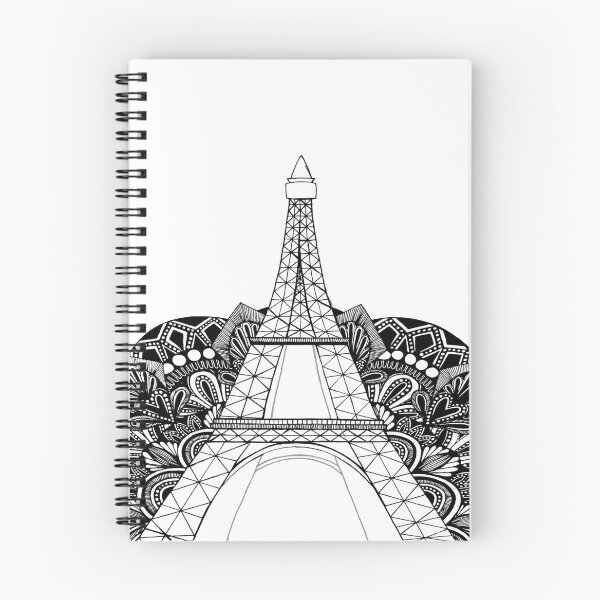 Item preview, Eiffel Tower Mandala designed and sold by Carina Kay.