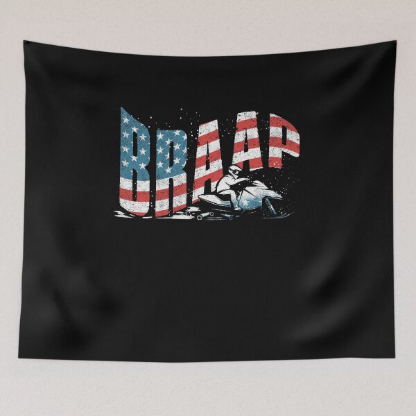 Item preview, Braap Snowmobile Riding Snowmobiling Snowmobiler Funny designed and sold by ShopTheStyle.