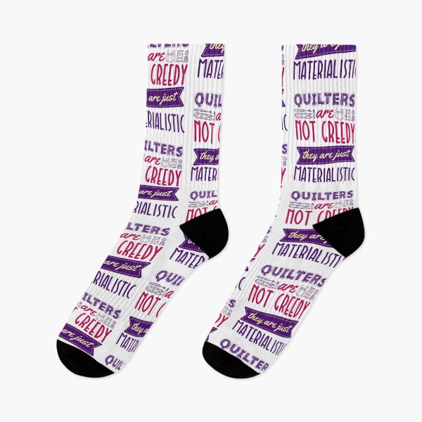 Item preview, Quilters Are Not Greedy They Are Just Materialistic designed and sold by jaygo.