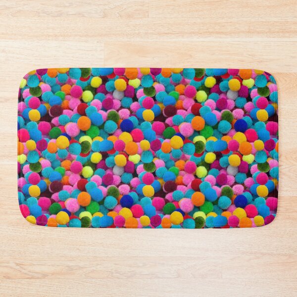 Item preview, Fun Colorful Pompom & Happy Design - Great for Birthdays, Baby Shower, Clowns, & Crafters designed and sold by jamie Omahen.