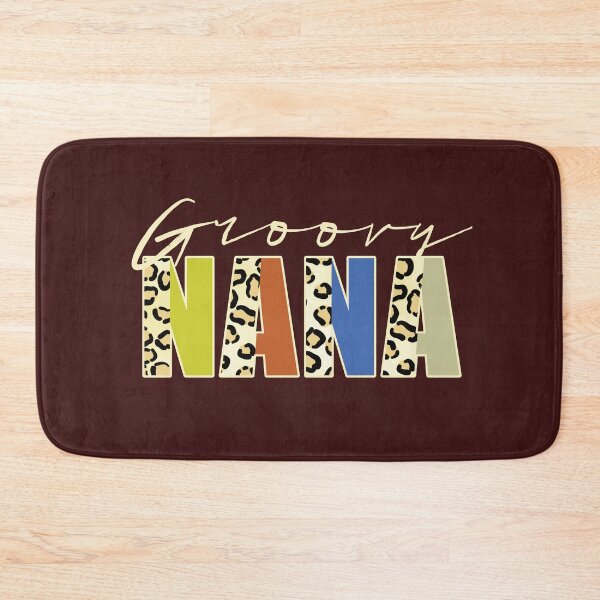 Item preview, Groovy Nana Leopard Print Text Retro Family Quote designed and sold by CRHPOD20.