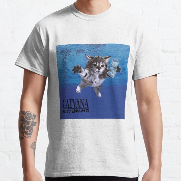 Catvana dans nirvana kittenmind T-shirt classique