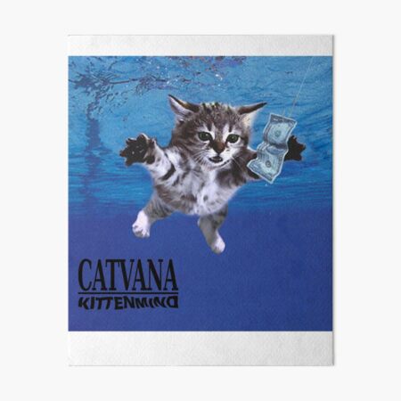 Catvana im Nirwana-Kätzchenmind Galeriedruck