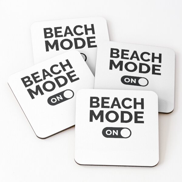Item preview, Beach Mode On designed and sold by freshLayer.