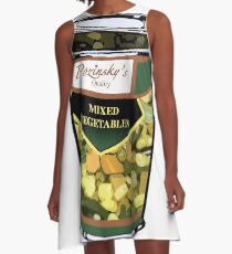 Pozinsky's Vegetables (Mixed) A-Line Dress