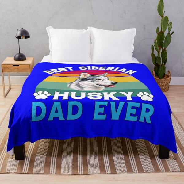 Item preview, Husky Dog Lover Gifts Best Siberian Husky Dad Ever designed and sold by fantasticdesign.