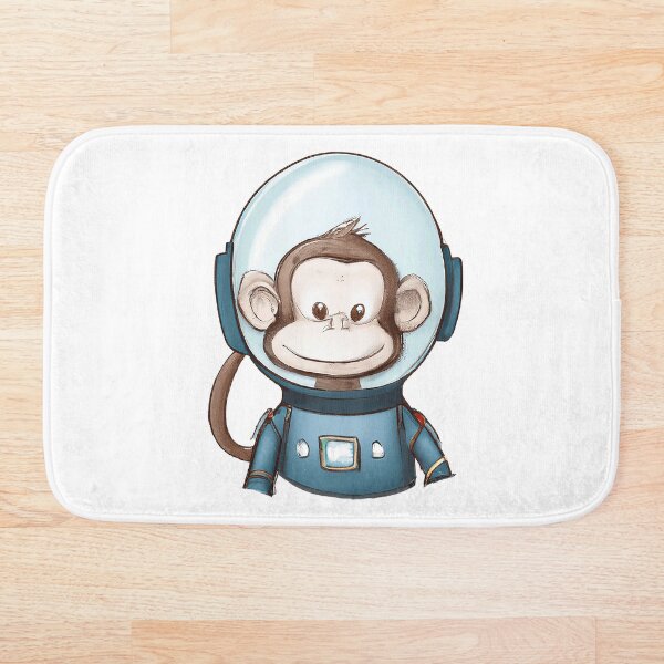 Item preview, A Monkey Astronaut  in Space Suit  designed and sold by sabamerch.