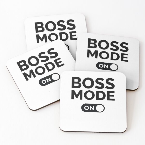 Item preview, Boss Mode On designed and sold by freshLayer.
