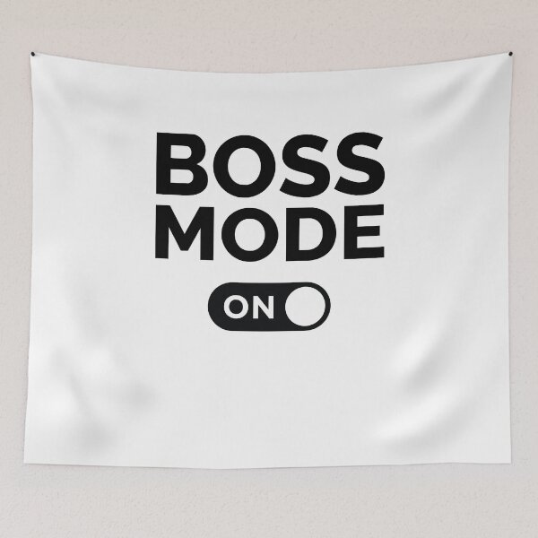 Item preview, Boss Mode On designed and sold by freshLayer.