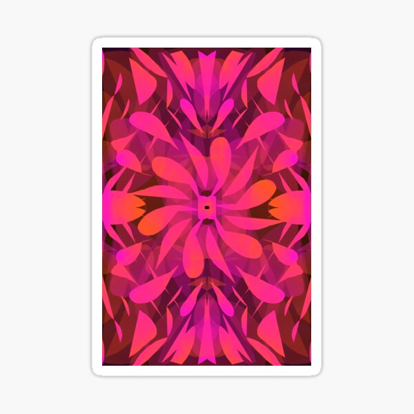 Item preview, Translucent flower: Orange and Pink 2 designed and sold by artbleed.