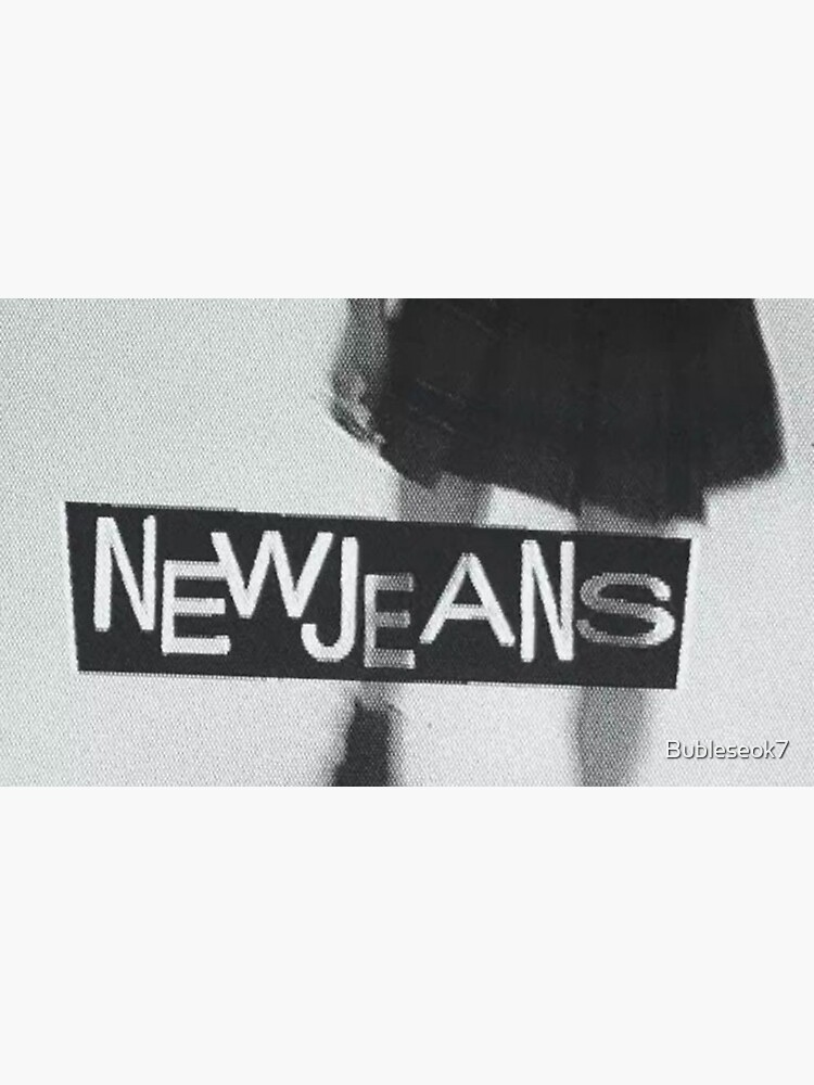 Copy of Newjeans black and white glitch ot5