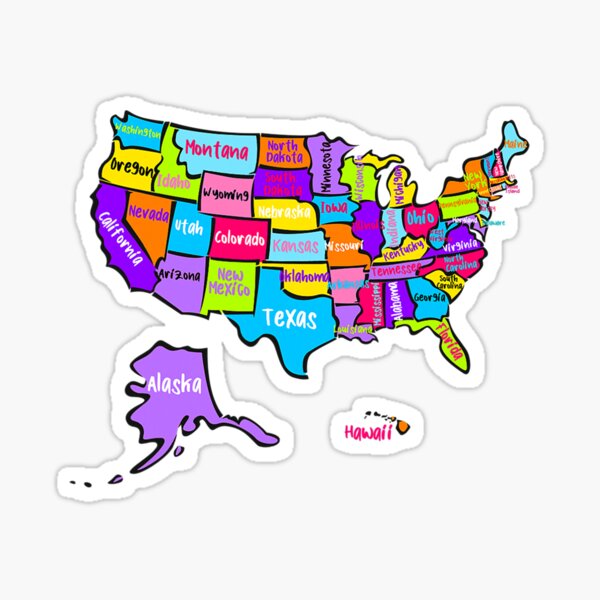 colorful-us-map-with-states-names-united-states-usa-sticker-for-sale