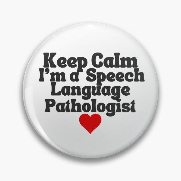 Item preview, Keep Calm I'm a Speech Language Pathologist designed and sold by Oreo2020 Creations.