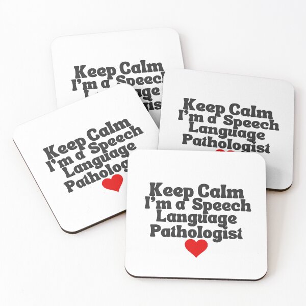 Item preview, Keep Calm I'm a Speech Language Pathologist designed and sold by Oreo2020 Creations.