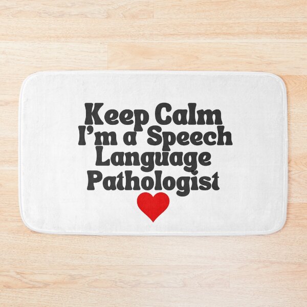Item preview, Keep Calm I'm a Speech Language Pathologist designed and sold by Oreo2020 Creations.